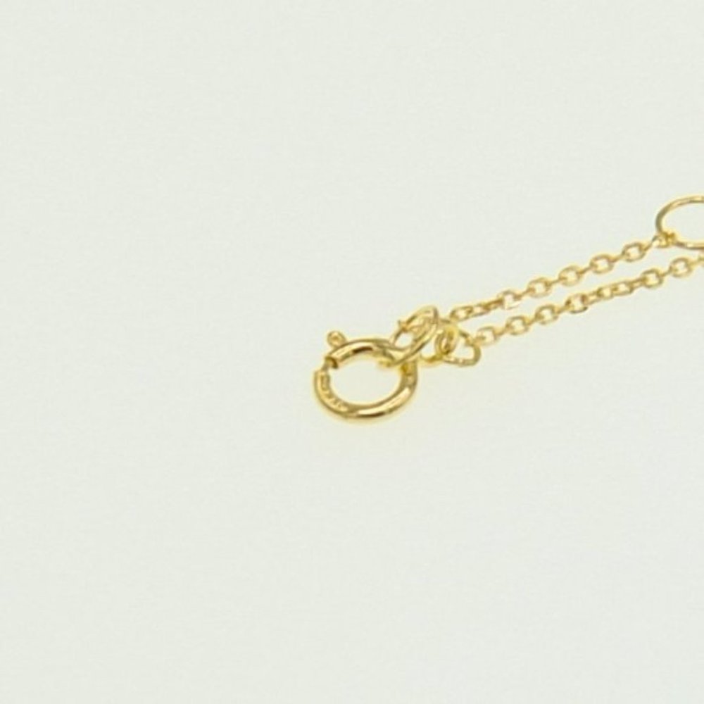 Soleil 14K Gold Layered Silver Circles Necklace - Picture 7 of 10